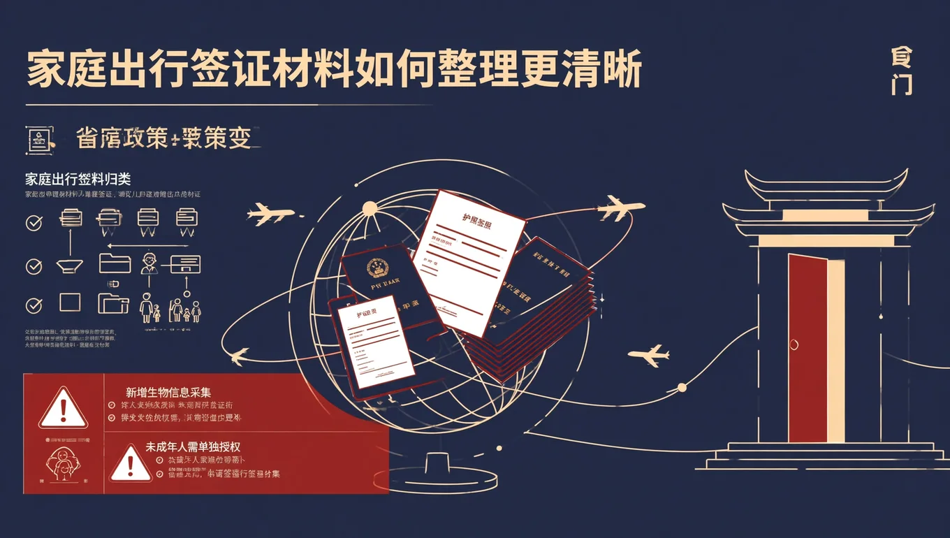 家庭出行签证材料如何整理更清晰 · 核心政策变化