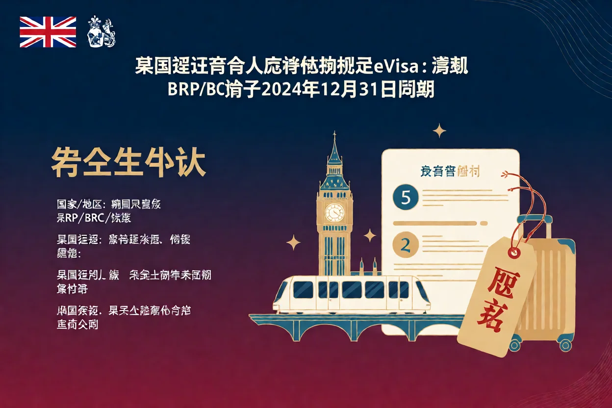 英国签证持有人应尽快切换至eVisa:BRP/BRC将于2024年12月31日到期 · 发生了什么