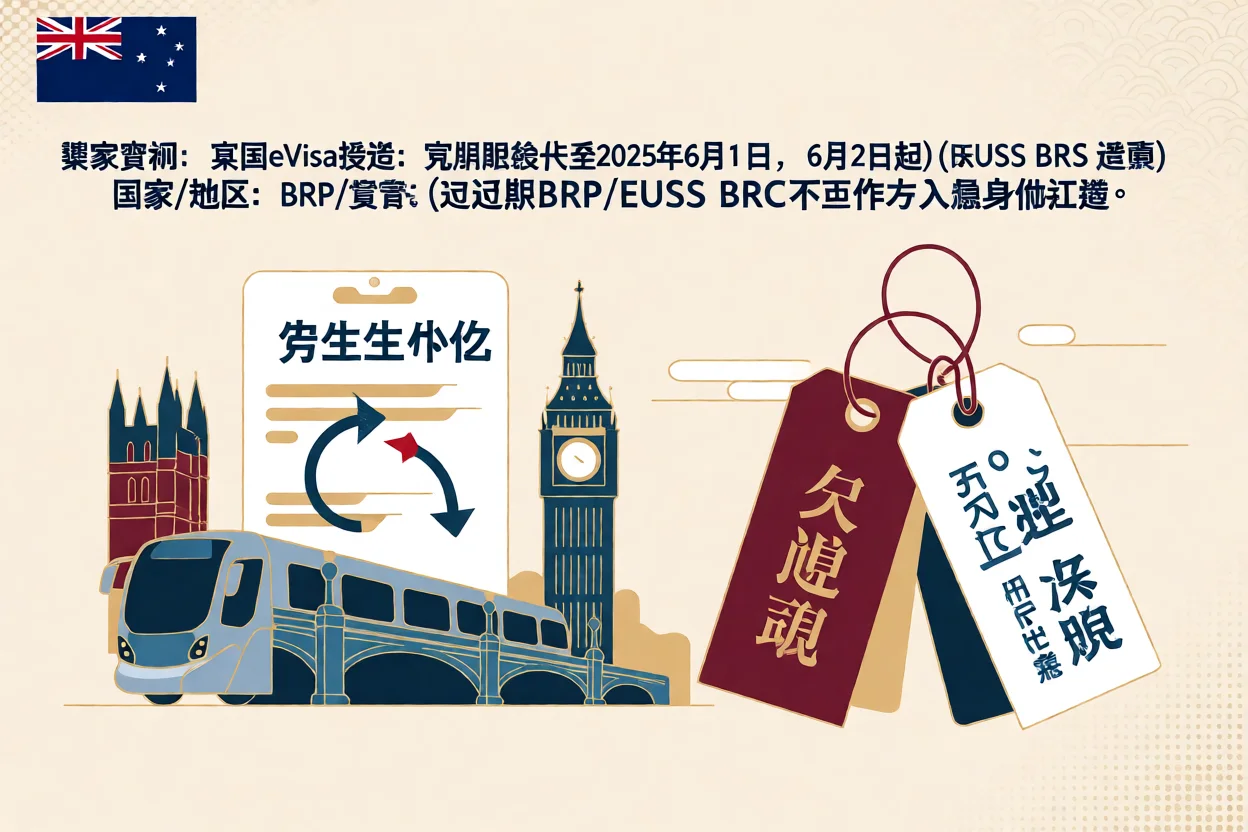 英国eVisa过渡:宽限期延长至2025年6月1日,6月2日起过期BRP/EUSS BRC不再作为入境身份证据 · 发生了什么