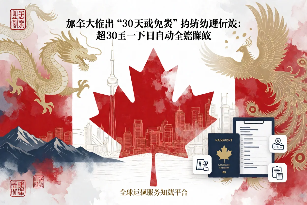 加拿大推出“30天或免费”护照处理保证：超30个工作日自动全额退款