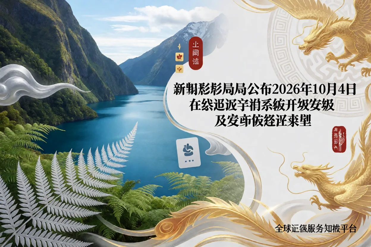 新西兰移民局公布2026年10月4日在线签证申请系统升级安排及受影响签证类别